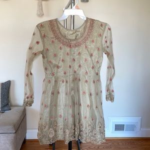 Palazzo Suit Salwar Kameez (Medium) | India Pakistan Bangladesh